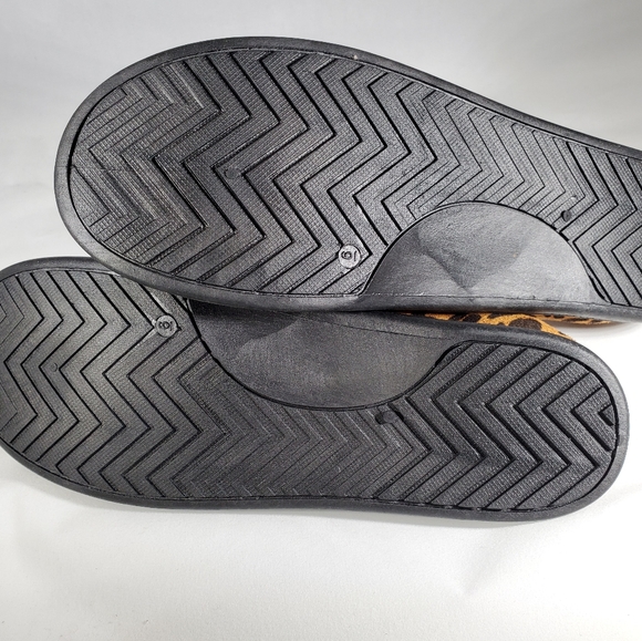 Mata Leopard Faux Suede Lace-up Shoes - Picture 4 of 5